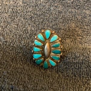 MaryannFelix Chavez Petitpoint Repousse’ Ring  5.5